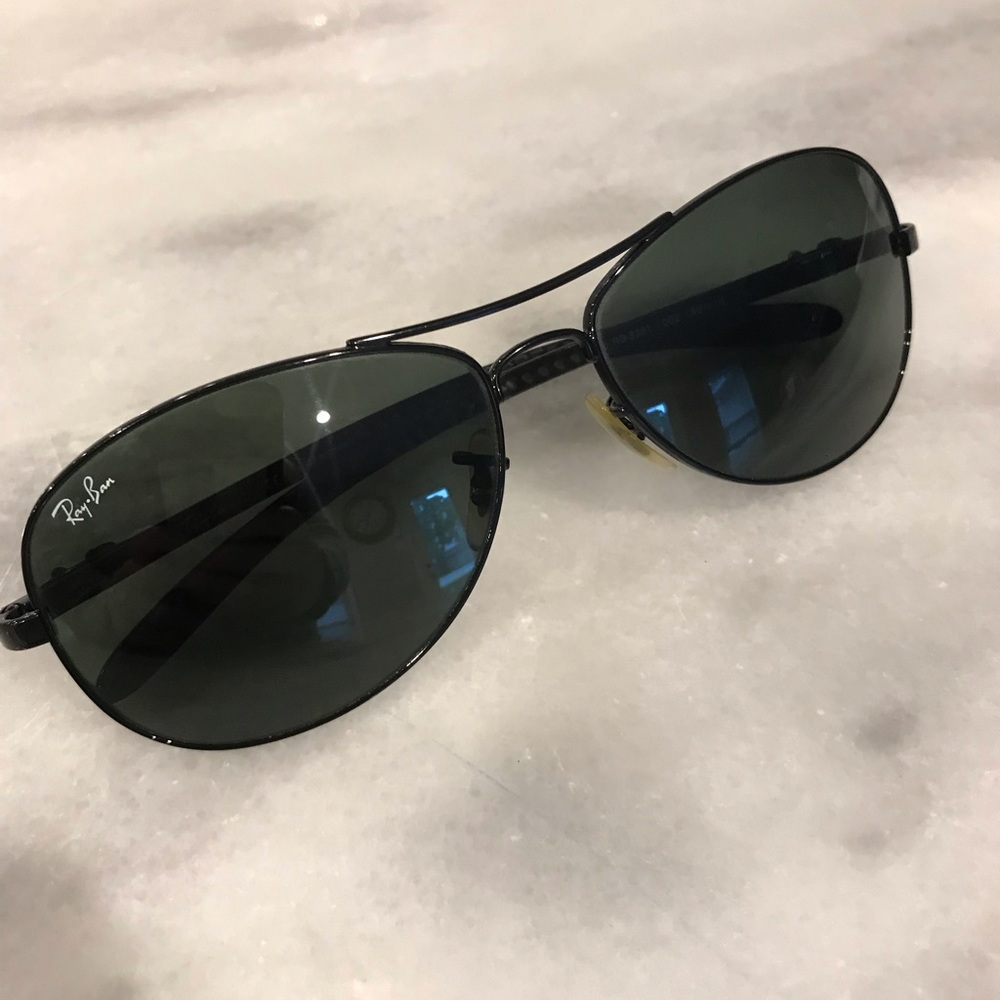 RAY BAN RB 8301 Polarized Tech Aviator Sunglasses